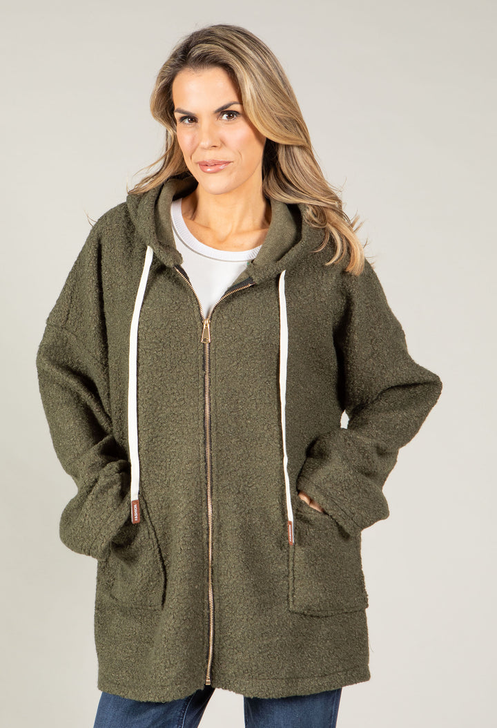 Soft Boucle Hoodie
