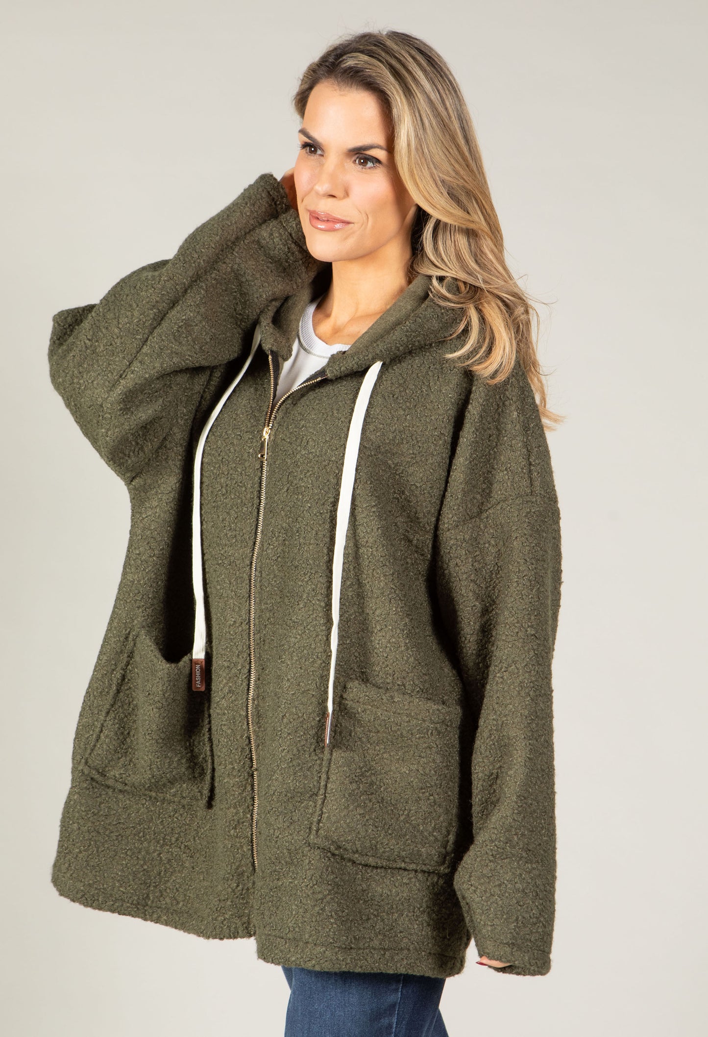 Soft Boucle Hoodie