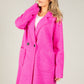 Soft Boucle Trench Coat