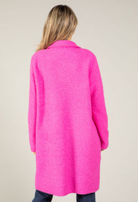 Soft Boucle Trench Coat
