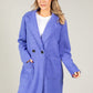 Soft Boucle Trench Coat