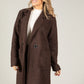 Soft Boucle Trench Coat