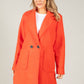 Soft Boucle Trench Coat