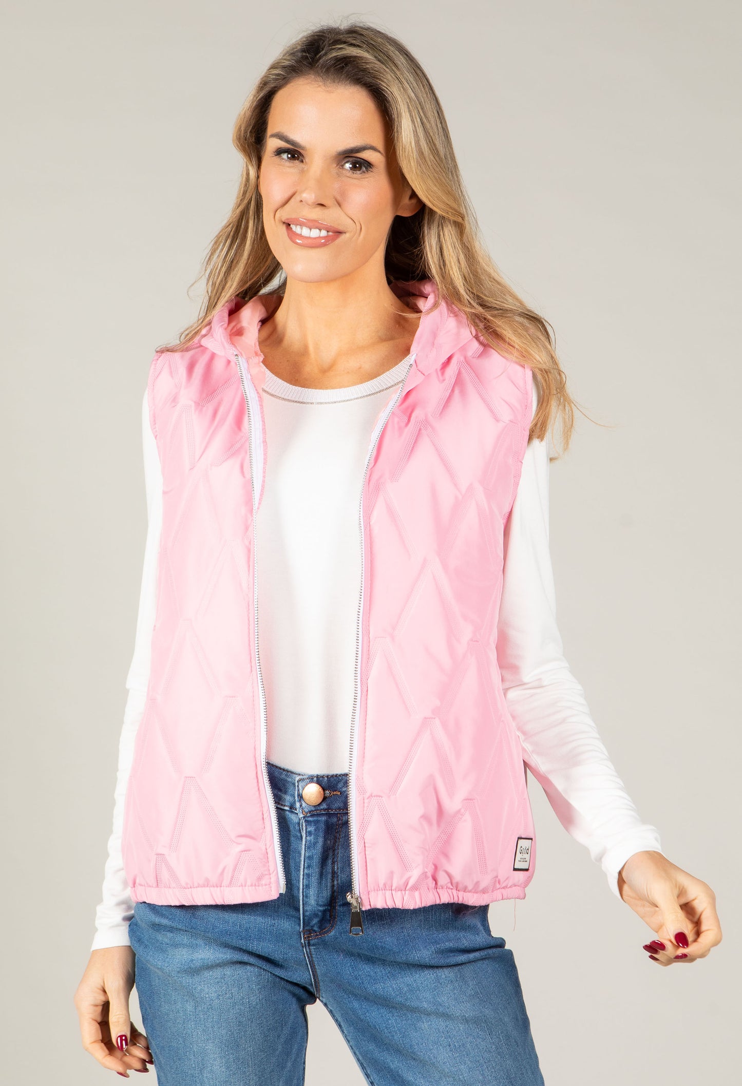 Hooded Quilted Gilet