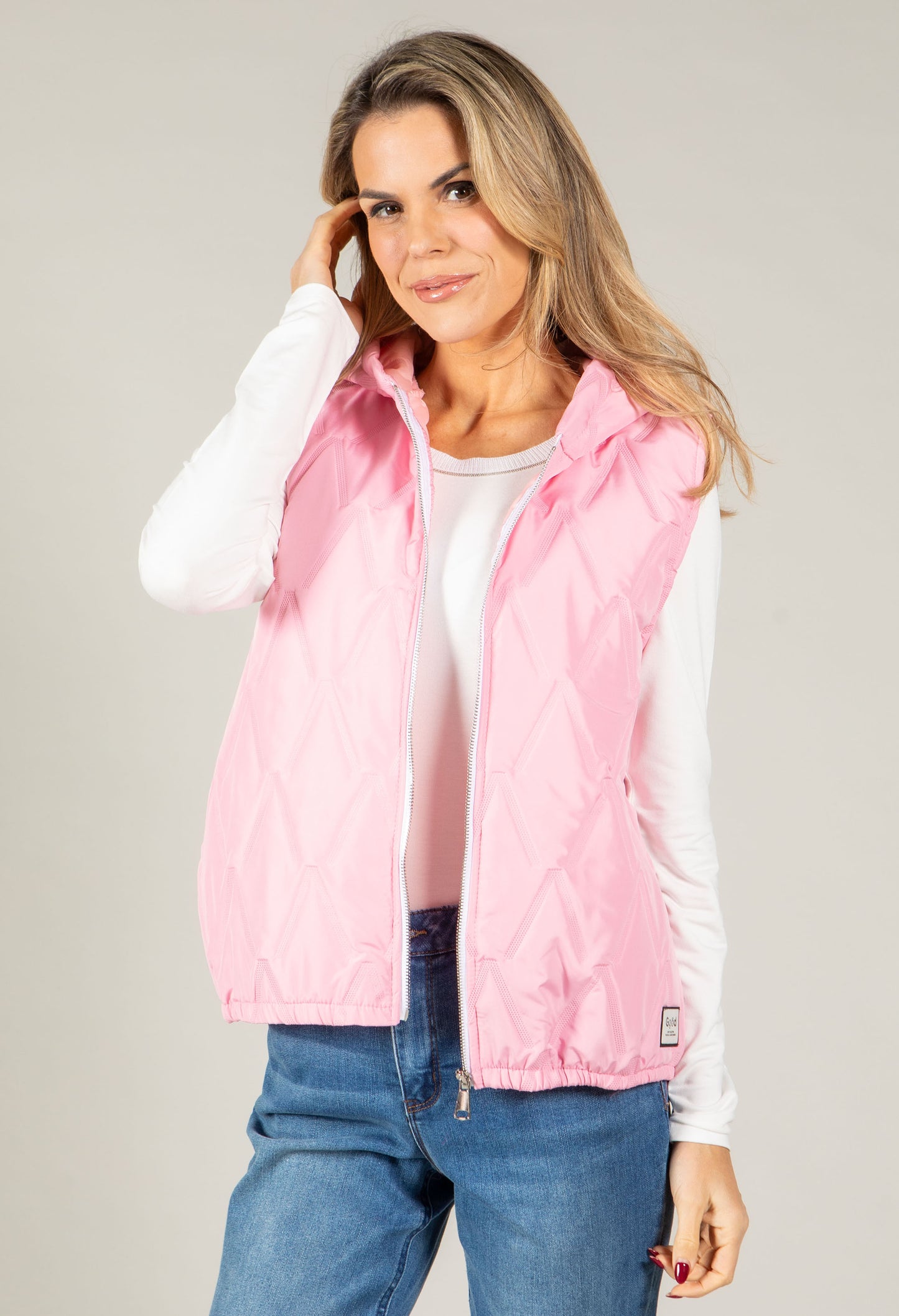 Hooded Quilted Gilet
