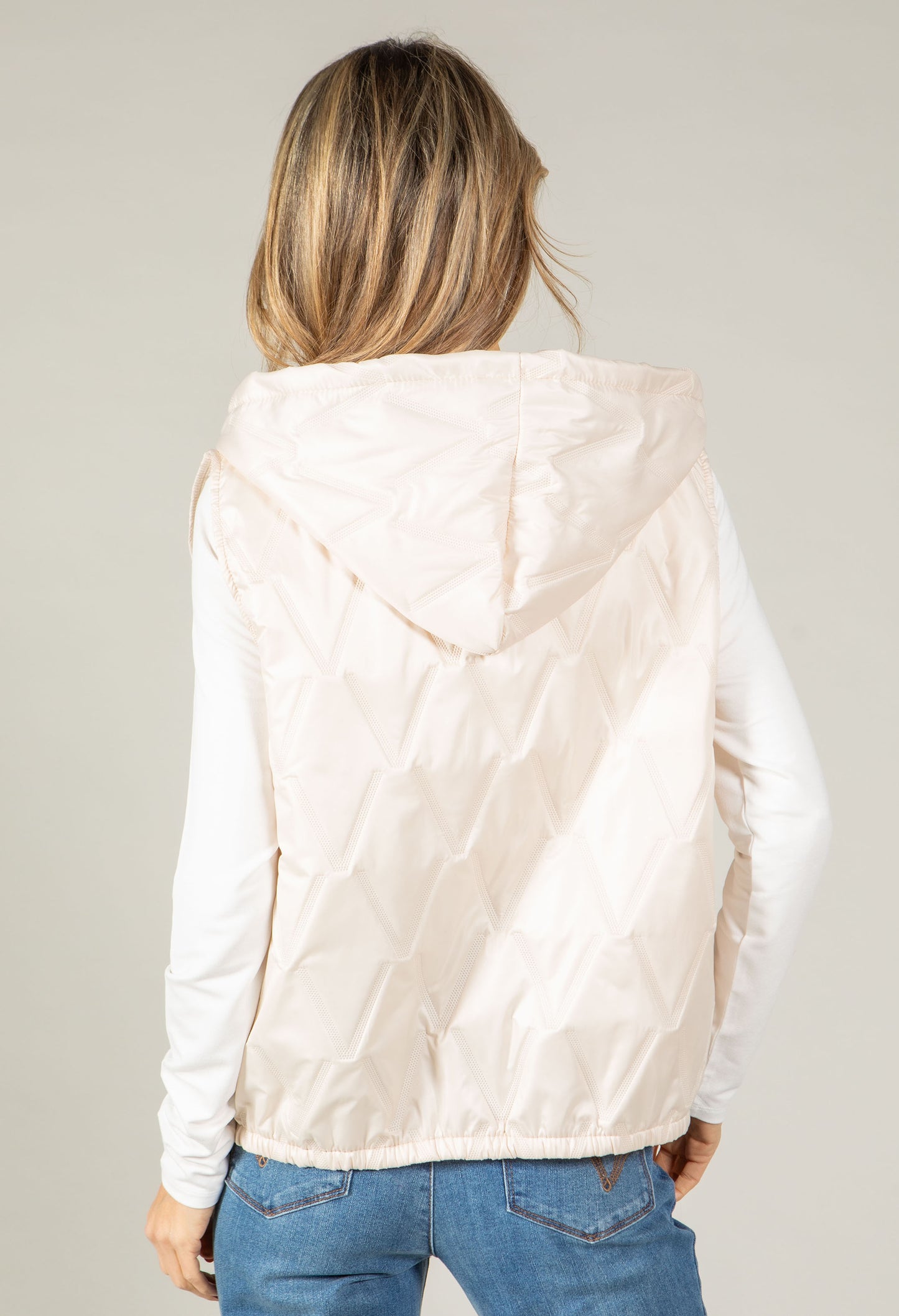 Hooded Quilted Gilet