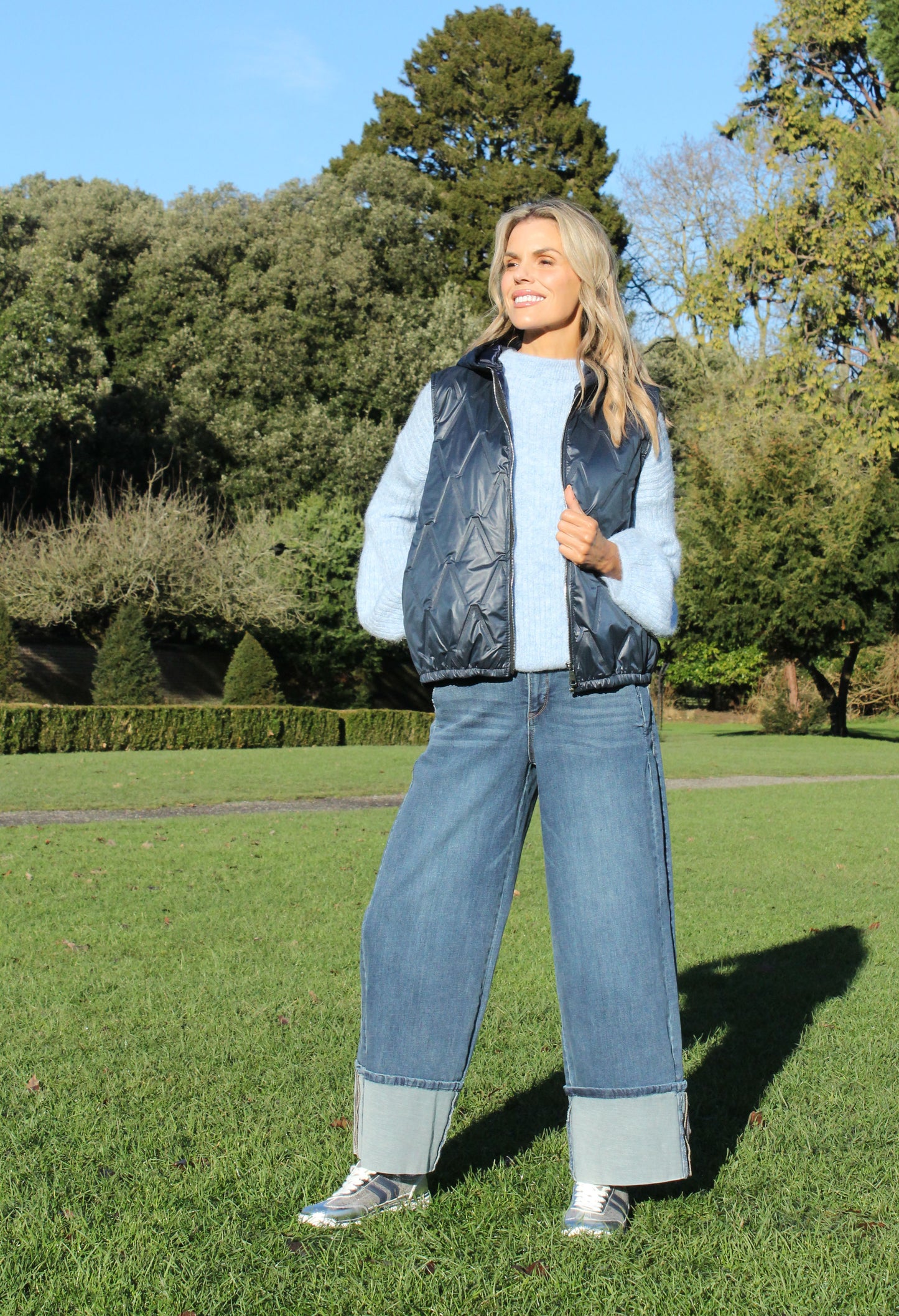 Hooded Quilted Gilet