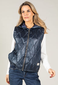 Hooded Quilted Gilet