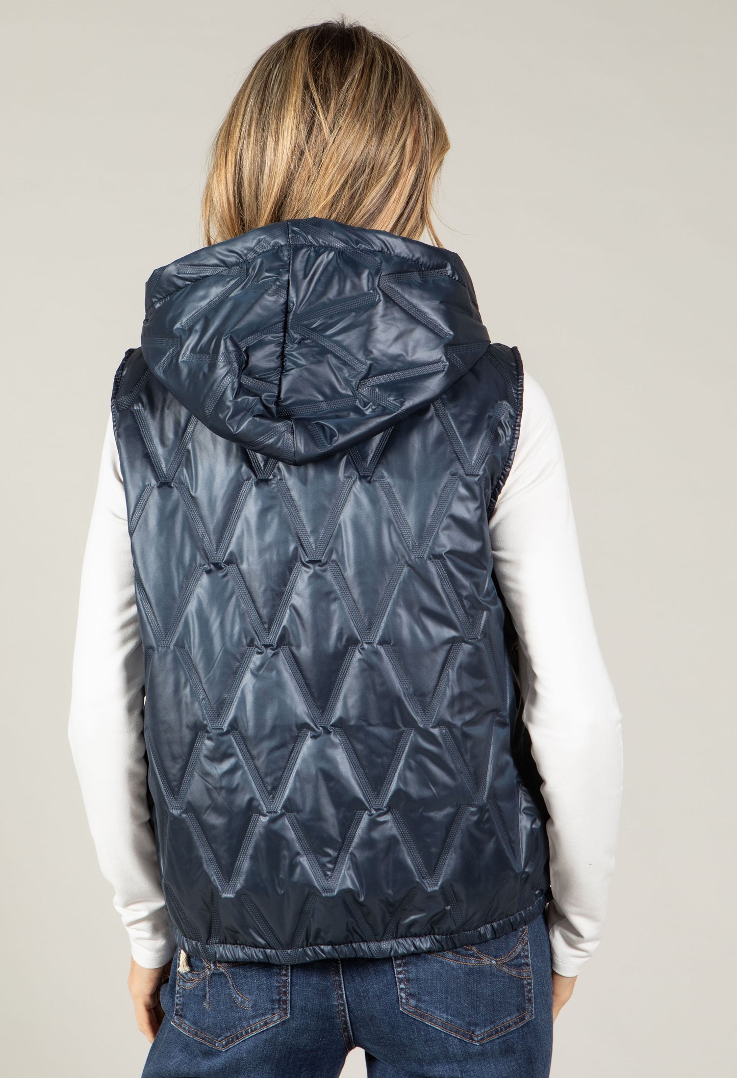 Hooded Quilted Gilet