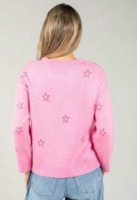 Avery Diamante Star Knit Jumper