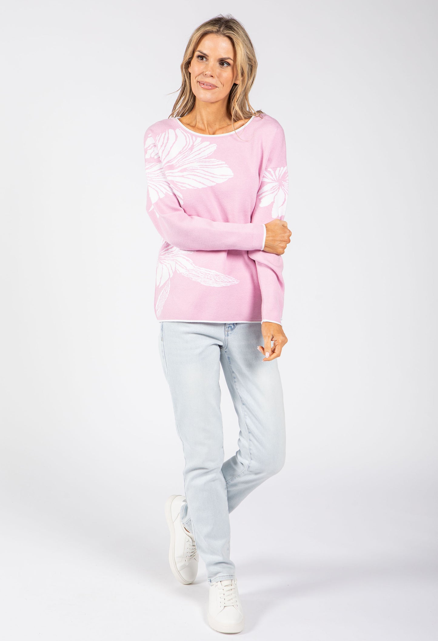 Camila Floral Knit Jumper