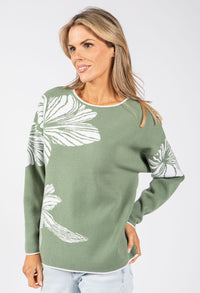 Camila Floral Knit Jumper