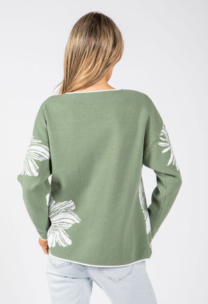 Camila Floral Knit Jumper
