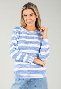 Ivy Striped Knit Jumper