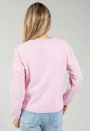 Clara Zip-up Knit Cardigan