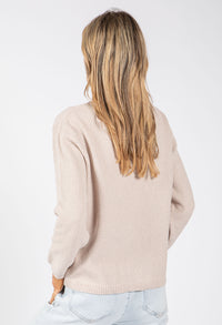 Clara Zip-up Knit Cardigan