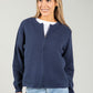 Clara Zip-up Knit Cardigan