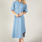 Denim Midi Dress