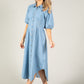 Denim Midi Dress