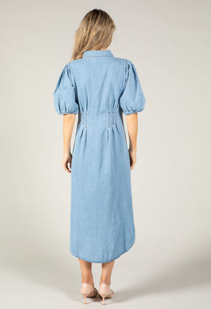 Denim Midi Dress