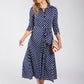Paulette Polka Dot Dress