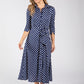 Paulette Polka Dot Dress