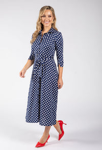 Paulette Polka Dot Dress