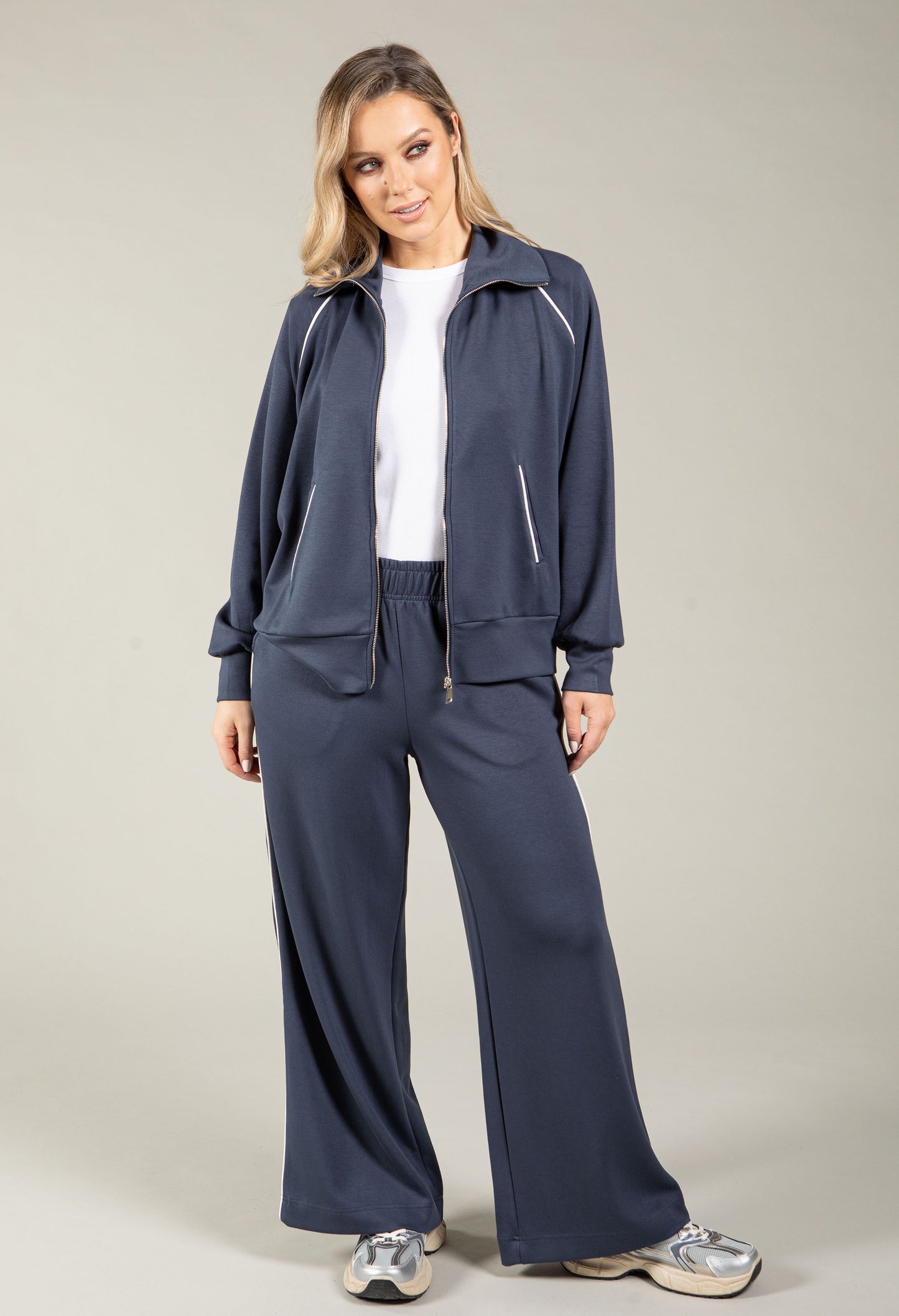 Jade Soft Touch Wide Leg Joggers