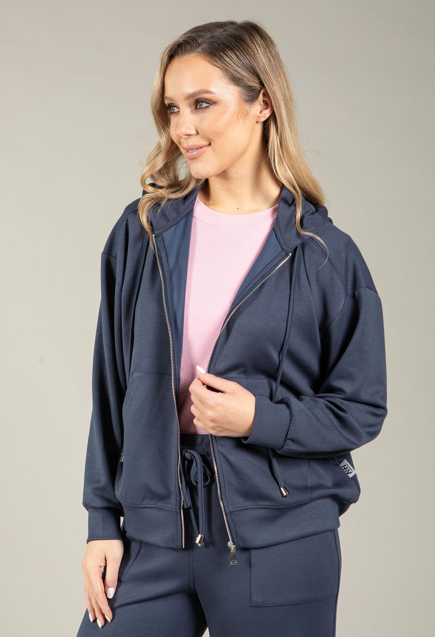 Harper Soft Touch Zip-Up Hoodie