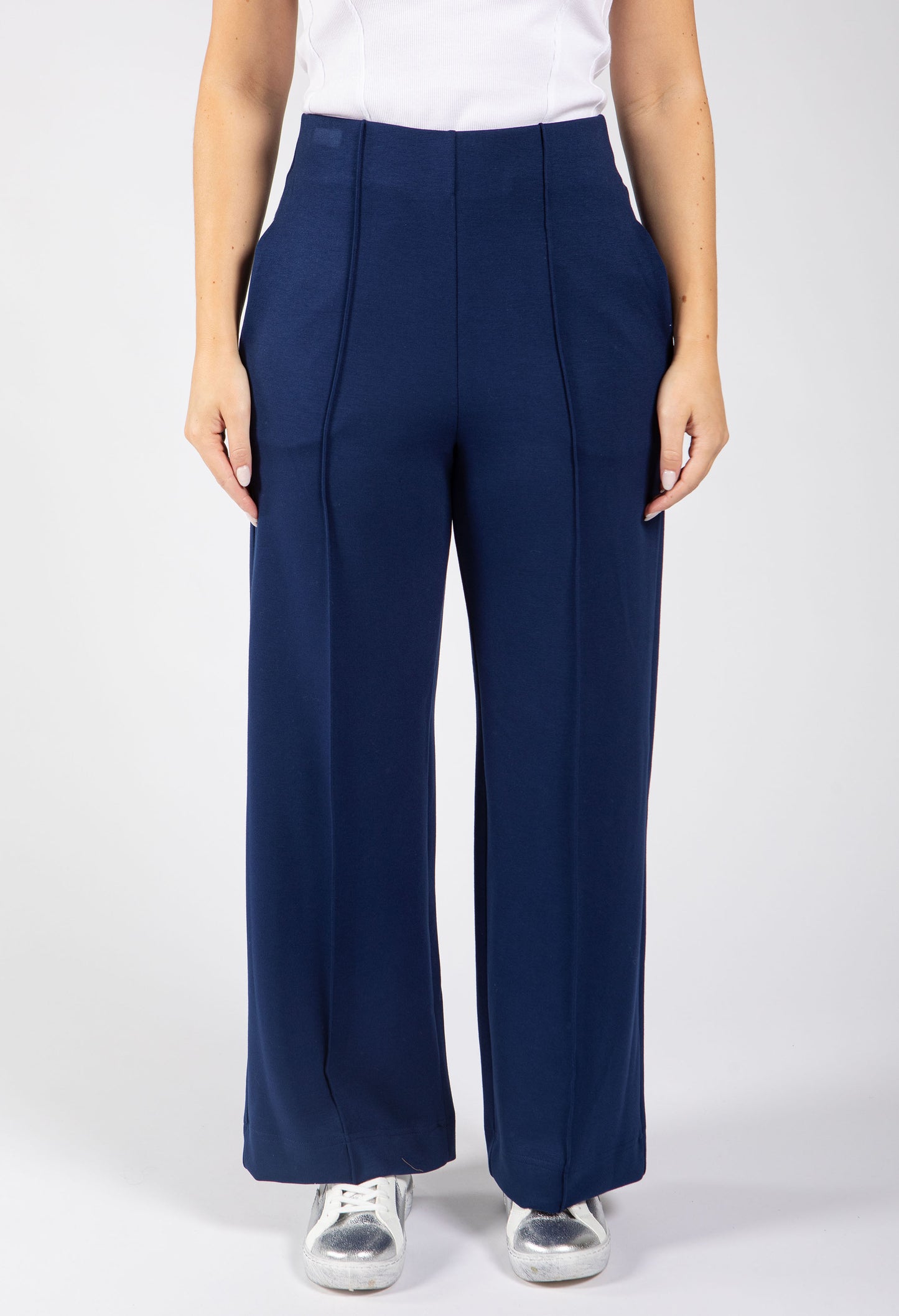Ginny Soft Touch Wide Leg Trousers