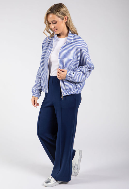 Ginny Soft Touch Wide Leg Trousers