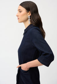 Knee-length Shirt Dress