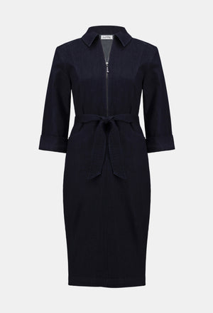 Knee-length Shirt Dress