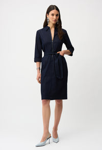 Knee-length Shirt Dress