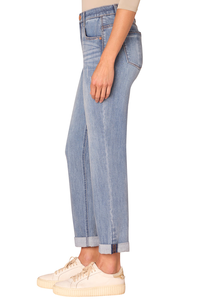 "Ab"solution® Blue Denim Girlfriend Jean