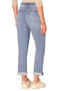 "Ab"solution® Blue Denim Girlfriend Jean