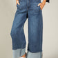 "Ab"solution® Skyrise Wide Leg Jeans