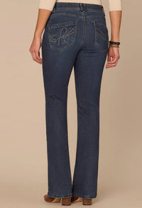 "Ab"solution® Mid-Rise Itty Bitty Boot Jeans