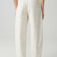 Mari Clear Zebra Barrel Jeans