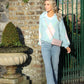 Argyle Design V-Neck Knit Jumper