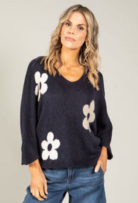 Floral Knit Jumper
