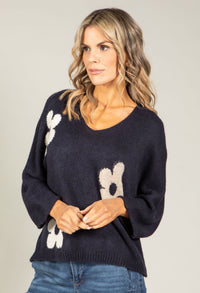 Floral Knit Jumper