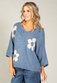 Floral Knit Jumper