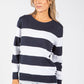Corsica Striped Knit Jumper