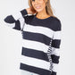 Corsica Striped Knit Jumper