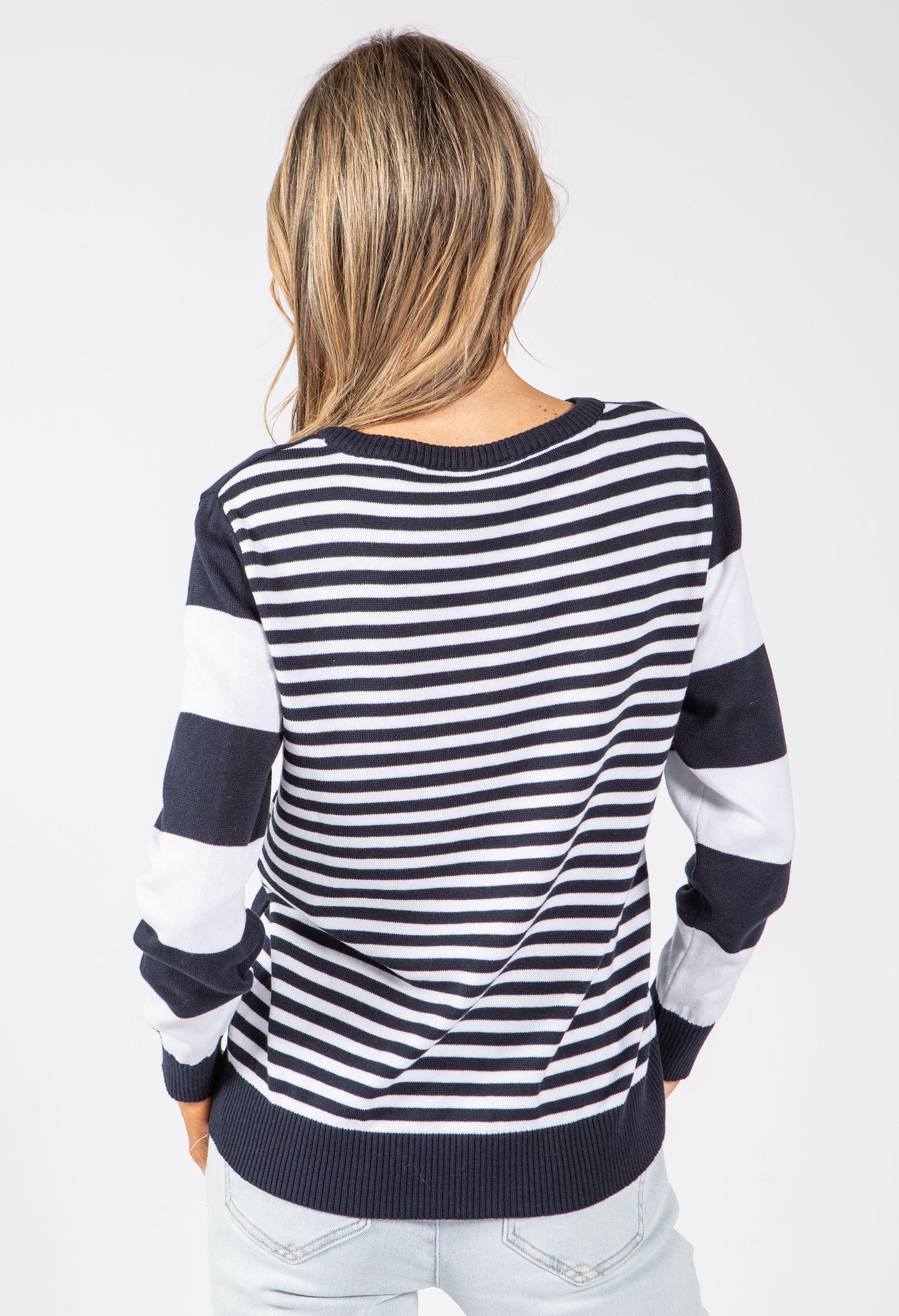 Corsica Striped Knit Jumper