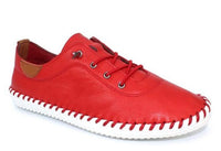 St. Ives Leather Plimsoll