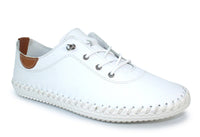 St. Ives Leather Plimsoll