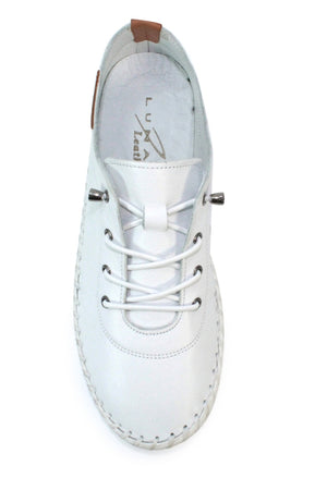 St. Ives Leather Plimsoll