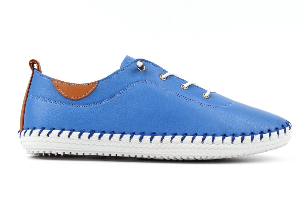 St. Ives Leather Plimsoll